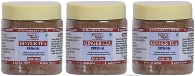 Govind Madhav Herbal Tea Ginger Tea 50 gm X Pack of 3 Ginger Tea Plastic Bottle(3 x 50 g)