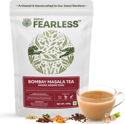 FEARLESS Bombay Masala CTC Chai Ginger Masala Tea Pouch(400 g)