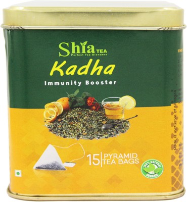 shia tea ST Kadha Herbal Tea Tin(15 x 1 Bags)