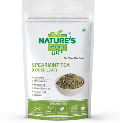 Nature's Precious Gift Spearmint Tea - 200 gm Herbal Tea Pouch(200 g)