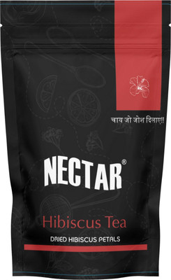 Nectar Hibiscus Tea | Antioxidant Rich | Natural Dried Hibiscus Petals | Tangy & Floral Hibiscus Herbal Tea Pouch(100 g)