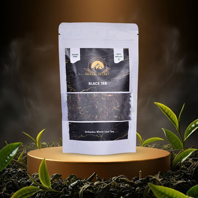 herbal secret Classic Unflavoured Black Tea Pouch(70 g)