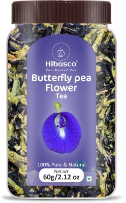 HIBASCO Butterfly pea flower tea - 60 gm Herbal Tea Plastic Bottle(60 g)