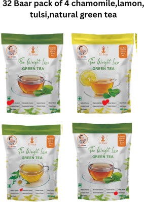 32 Baar Set Of 4 Chamomile Green Tea Pouch(4 x 100 g)