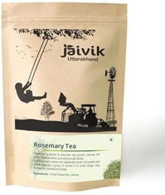 Jaivik Uttarakhand Rosemary, Hair Care Leaves Herbal Tea Pouch(100 g)