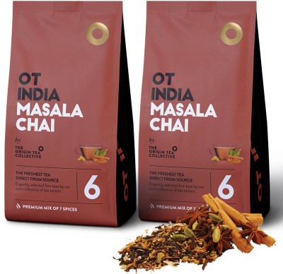 OT INDIA Masala Chai - Premium Mix of 7 Spices | Masala Spices Tea Spices, Ginger, Cardamom, Cloves, Cardamom, Plain Masala Tea Pouch(2 x 250 g)