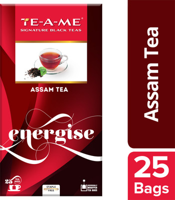 TE-A-ME Assam Black Tea Black Tea Bags Box(25 Bags)