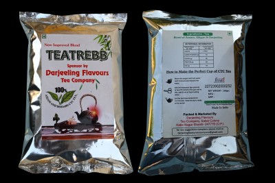 TEATREBB CTC Tea Premium blend of Assam CTC and Darjeeling Leaves 500gm Tea Bags Pouch(500 g)
