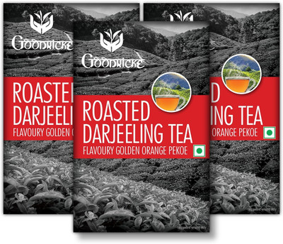 Goodricke Roasted Darjeeling Tea (100 GM)-Pack of 3 Plain, Unflavoured Black Tea Box(3 x 100 g)