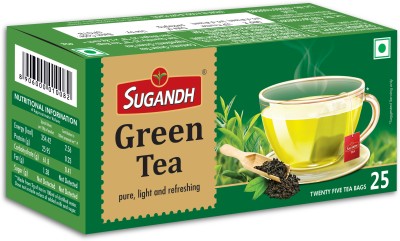 Sugandh Green Tea Unflavoured Green Tea Bags Box(45 g)