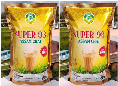 VRM SUPER 93 ASSAM CHAI Unflavoured Tea Pouch(2 x 0.5 kg)