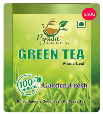 Pyasa Natural Loose Green Tea Leaves Green Tea Pouch(950 g)