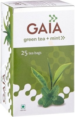 GAIA Green Tea Mint Mint Green Tea Box(2 x 12.5 Sachets)