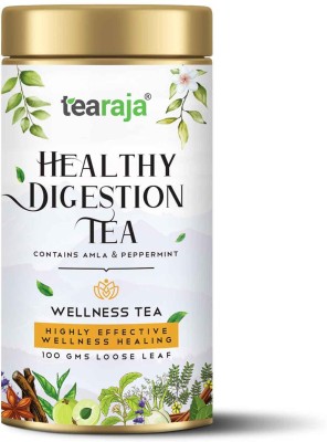 Tearaja Healthy Digestion tea Chamomile, Peppermint, Cinnamon Herbal Tea Vacuum Pack(100 g)