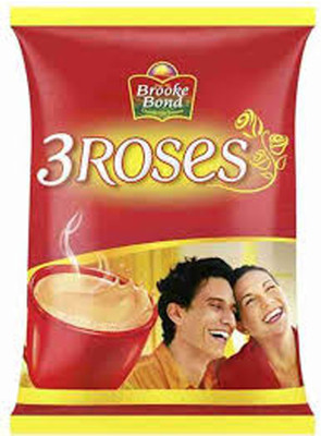 3 Roses TEA POWDER 1 kg Unflavoured Tea Pouch(1 kg)