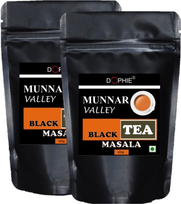 dophie All spices Masala Chai | Black Tea | Rich Taste & Aroma | Strong Tea | Spices Masala Tea Pouch(2 x 400 g)