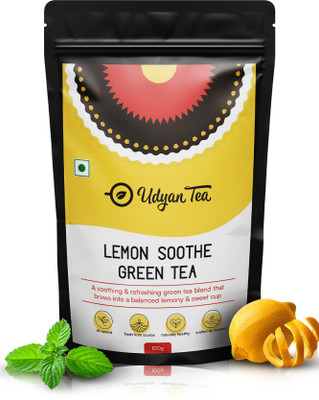Udyan Tea Lemon Soothe Lime, Fennel Green Tea Vacuum Pack(100 g)