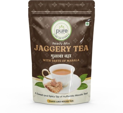 Pure by nature JAGGERY TEA READYMIX (MASALA) Masala Tea Pouch(200 g)