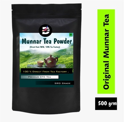 Dunamis Enterprises Original Munnar SRD GRADE Tea powder Tea Pouch(500 g)
