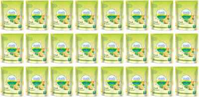 DiaBliss Herbal Refreshing Lemon Tea Instant Premix Powder Diabetic Friendly No Artificial Color / Flavor - 500g Pouch - Pack of 24 Lemon Instant Tea Pouch(24 x 500 g)