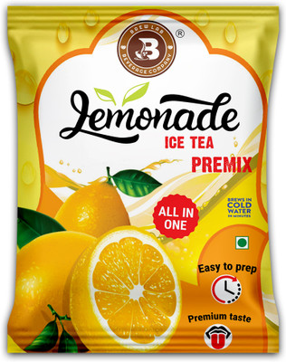 Brew Lab Lemonade Ice Tea Premix Natural Lemon Flavor Helps To Build Immunity & Digestion Lemon Iced Tea Pouch(1 kg)