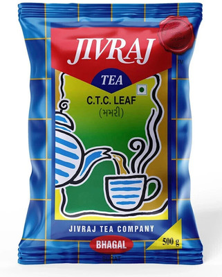 Jivraj CTC Premium Leaf Black Tea Pouch(500 g)