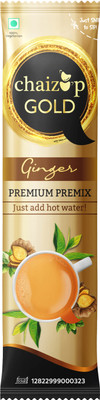 chaizup Gold 1 Min Instant Ginger Premix Tea - 30 Sachets Ginger Instant Tea Pouch(30 x 0.47 g)