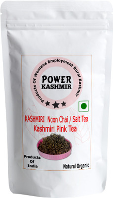 Power Kashmir Kashmiri Chai, Kashmiri Noon Tea, Pink Salt Tea Unflavoured Herbal Tea Pouch(250 g)