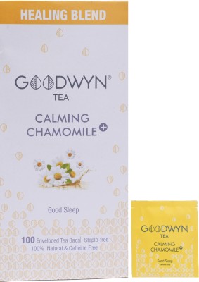 Goodwyn Stress Relief Chamomile Herbal Infusion Tea Bags Box(100 Bags)