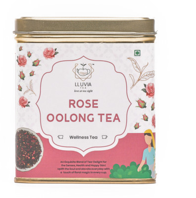 lluvia Rose oolong Tea | Rose Oolong Tea Tin(50 g)