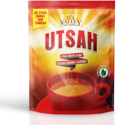 Tea Valley Utsah-900gm Unflavoured Black Tea Pouch(0.9 g)