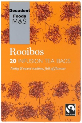 Decadent Foods M&S Rooibos Infusion Tea | 20 Tea Bags | Nutty & Sweet Infusion Tea Bags Box(50 g)