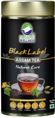 ORGANIC WELLNESS Black Label Assam Tea Nature's Care || Enhances immunity 100 gm Tin Cinnamon Herbal Infusion Tea Tin(100 g)