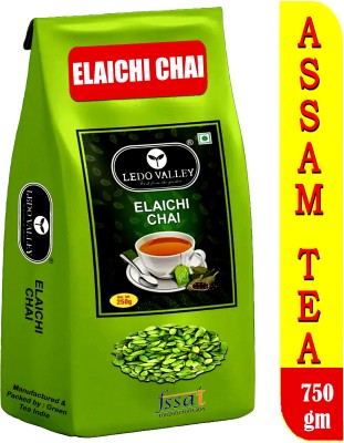 Ledo Valley ELAICHI CHAI THE BEST TEA OF ASSAM-750GM Cardamom Black Tea Pouch(0.75 kg)