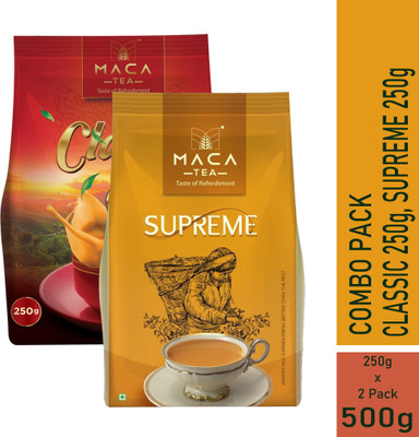 MACA TEA Premium Quality Classic & Supreme Tea Pouch(2 x 250 g)