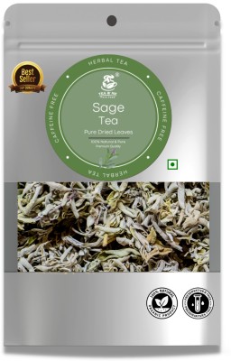 tea & me Dried Sage Leaves, Organic Sage Tea Leaf, Loose Leaf Sage For Sleep, Skin Herbs Herbal Tea Pouch(50 g)