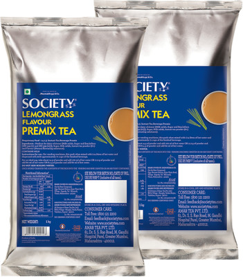 Society Lemongrass Instant Tea Pouch(2 x 1 kg)
