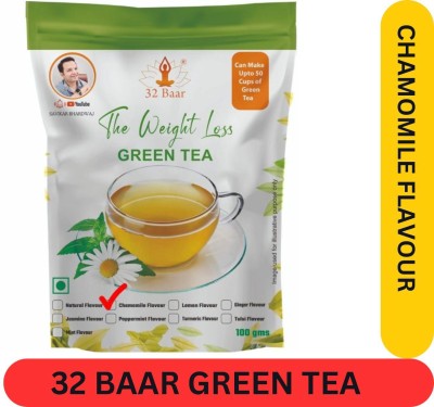 32 Baar Chamomile Chamomile Green Tea Pouch(100 g)