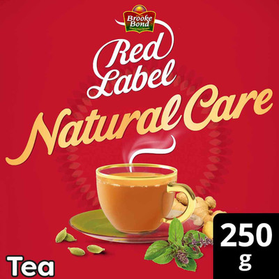 Red Label Natural Care Tea|| with 5 Ayurvedic Ingredients Tea Box(250 g)