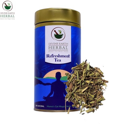 divine earth herbal Himalayan_ Refreshment Tea Yellow Tea Tin(12 Bags)