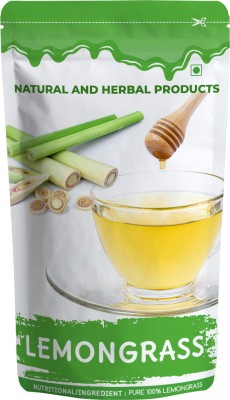 NATURAL AND HERBAL PRODUCTS Lemongrass Green Tea For Relieving Anxiety Stress Lowering Cholesterol Detox Tea Lemon Grass Herbal Tea Pouch(50 g)