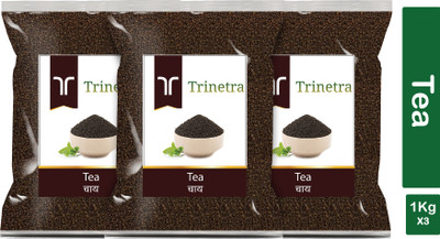 Trinetra Tea Leaf / Chai Patti 1Kg Each (Pack of 3)- 3Kg Tea Pouch(3 x 1 kg)