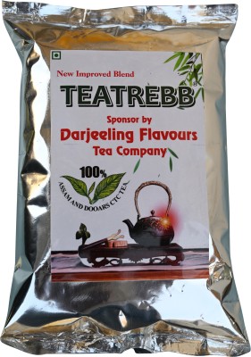 TEATREBB CTC TEA PREMIUM (BLEND OF ASSAM SILIGURI AND DARJEELING) 500 GM Tea Pouch(500 g)