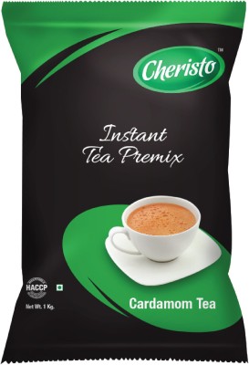 Cheristo Instant Tea Premix Cardamom Regular Sugar Elaichi Chai Cardamom Tea | Assam Tea Cardamom Masala Tea Pouch(1 kg)