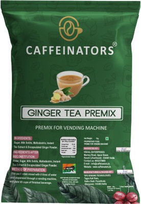 Caffeinators Ginger Tea Premix 1Kg Ginger Tea Pouch(1 kg)