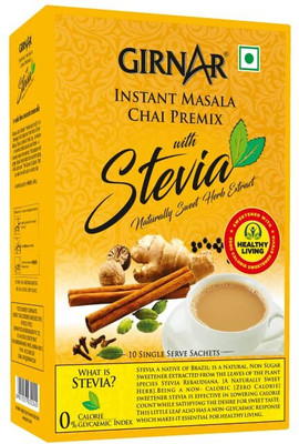 Girnar Premix Stevia Masala 10TB P2 Instant Tea Box(2 x 10 Sachets)