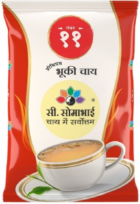 C. SOMABHAI (Quality Tea) No. 11 CTC Dust Tea - 500 gm, Premium Assam CTC Dust Tea, Black Tea, Chai Patti Black Tea Pouch(500 g)