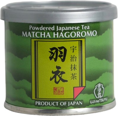 UJInoTSUYU Matcha Green Tea Hagoromo 1250| Super Premium Japanese Matcha Powder | Superfood Sencha Green Tea Tin(20 g)