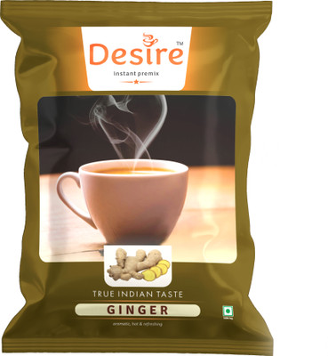 Desire Ginger Chai Premix Adrak Powder For Vending Machine Ginger Instant Tea Pouch(1 kg)