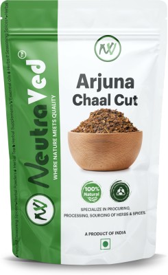 NeutraVed Arjun Chal Tea | Arjun ki Chaal | Arjuna Chal, Arjuna Bark Small Cut Herbal Tea Pouch(250 g)